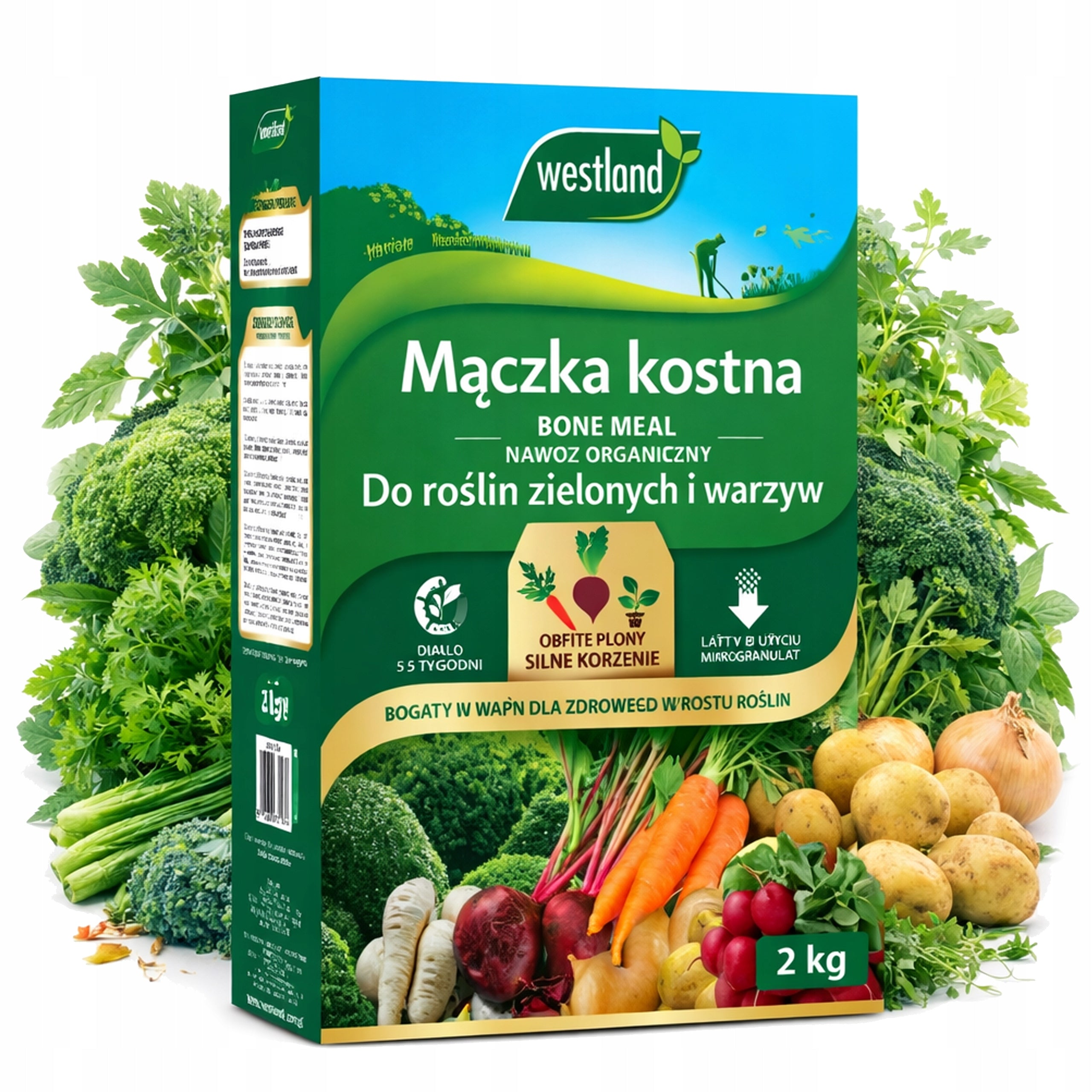 WESTLAND BONE MEAL ORGANIC FERTILIZER FOR GREEN VEGETABLE PLANTS 2KG