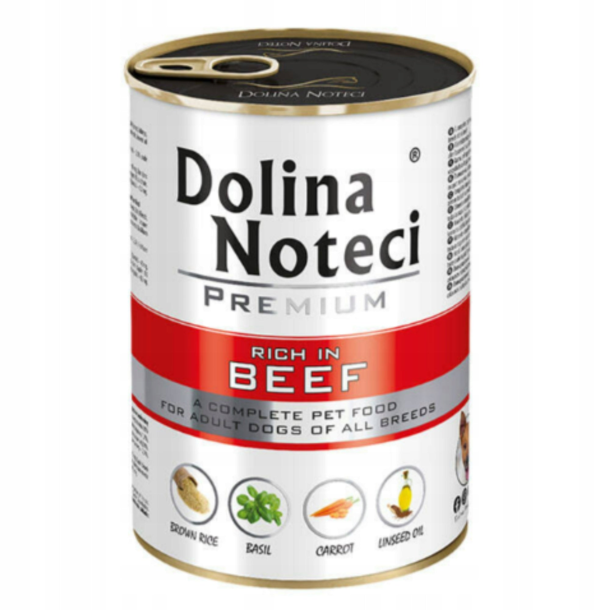 WET DOG FOOD Dolina Noteci Premium Beef Rich Can 400 g Manufacturer code 5902921301325