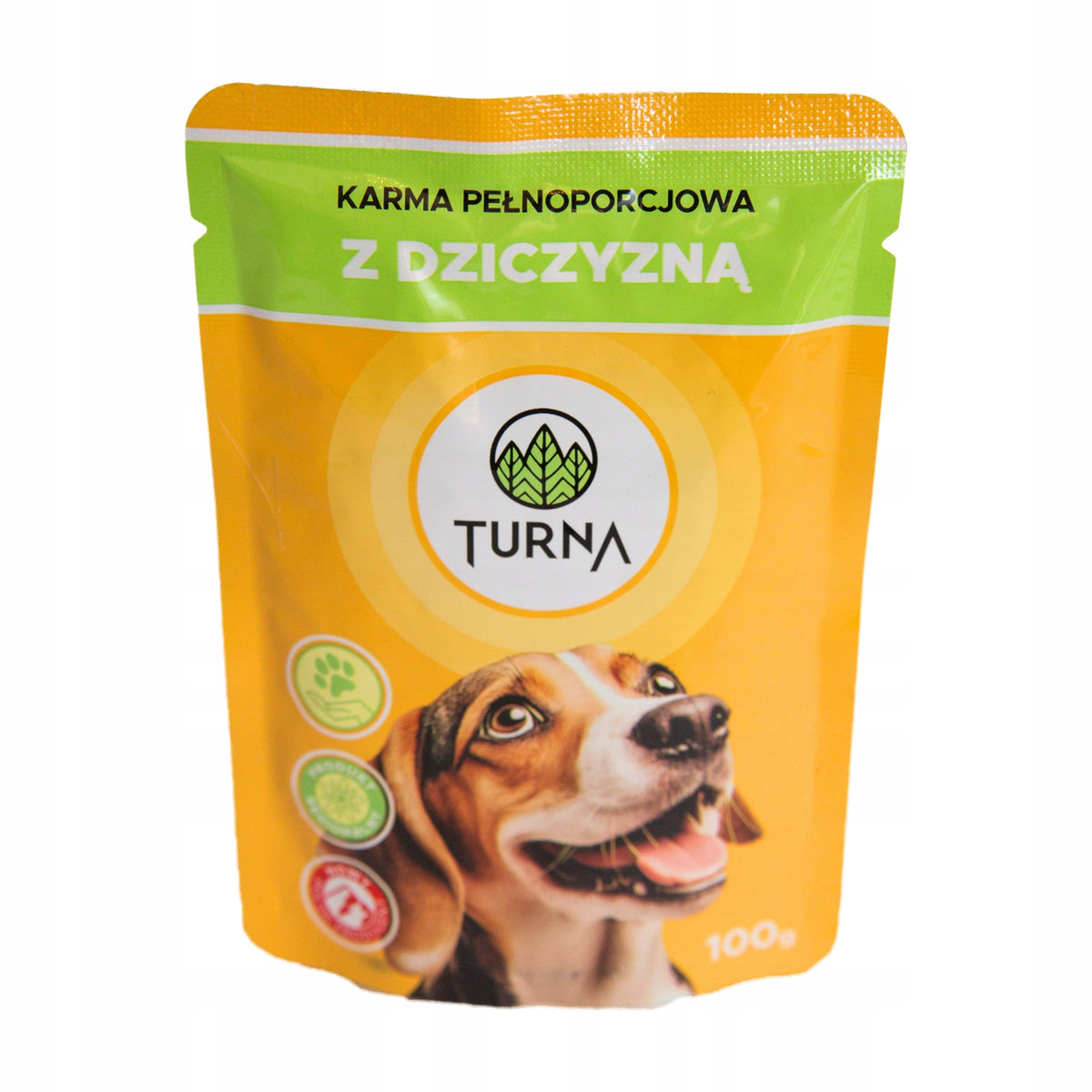WET FOOD TURNA FOR DOG SACHET WITH venison 100G