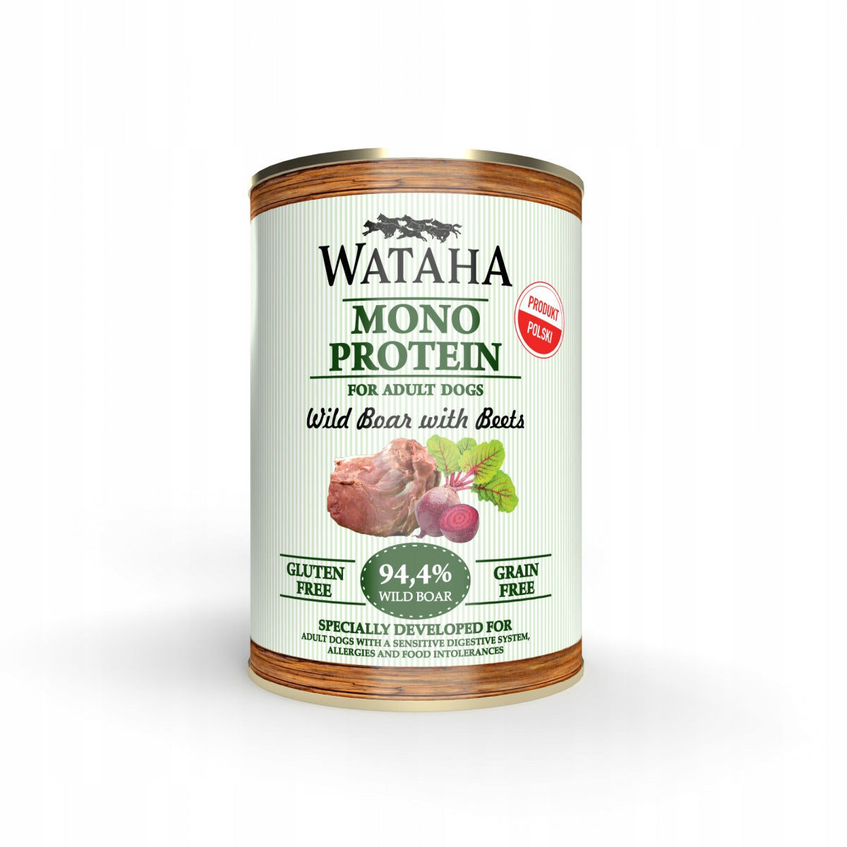 WET FOOD WATAHA MONOPROTEIN FOR DOG BOAR WITH BEETS MONO PROTEIN 400G