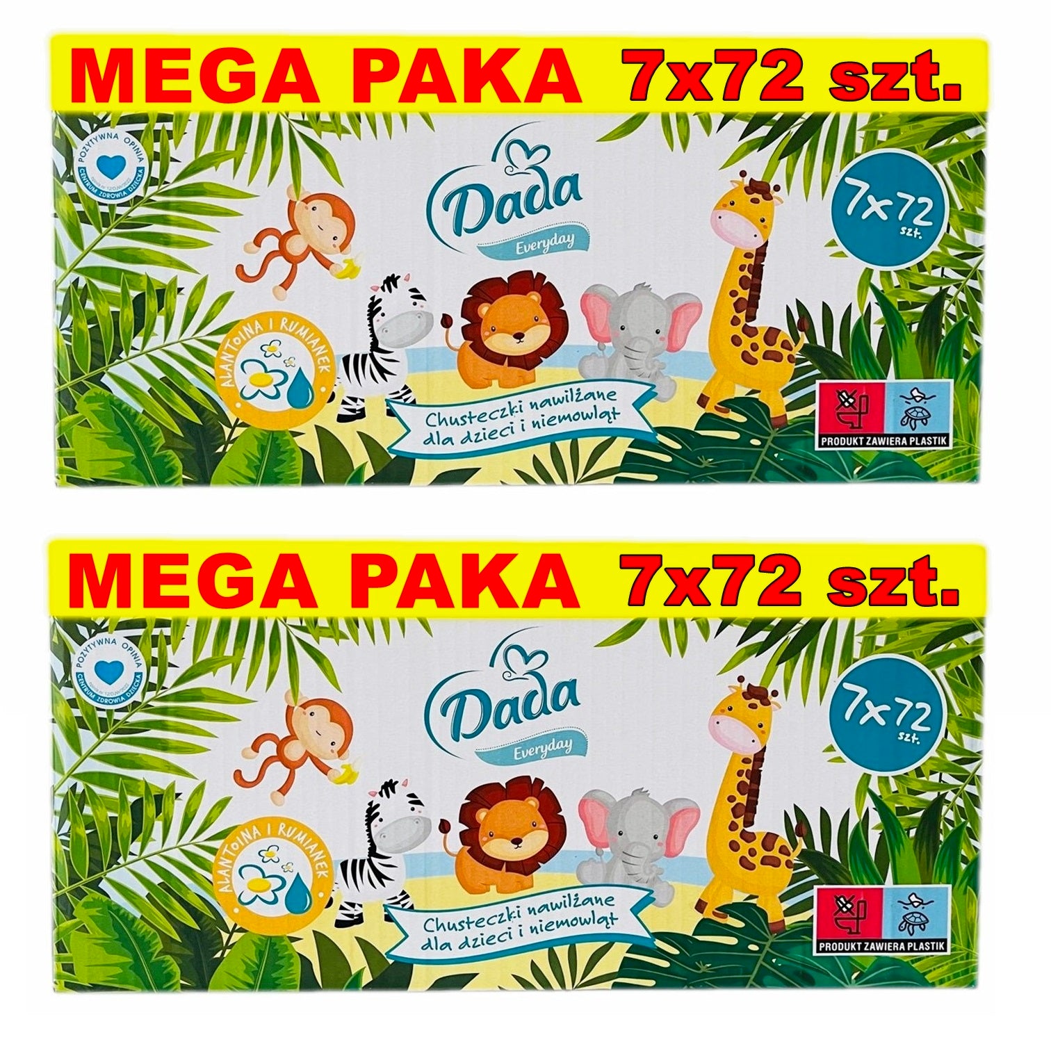 WET WIPES DADA EVERYDAY 14x72 -1008 pcs