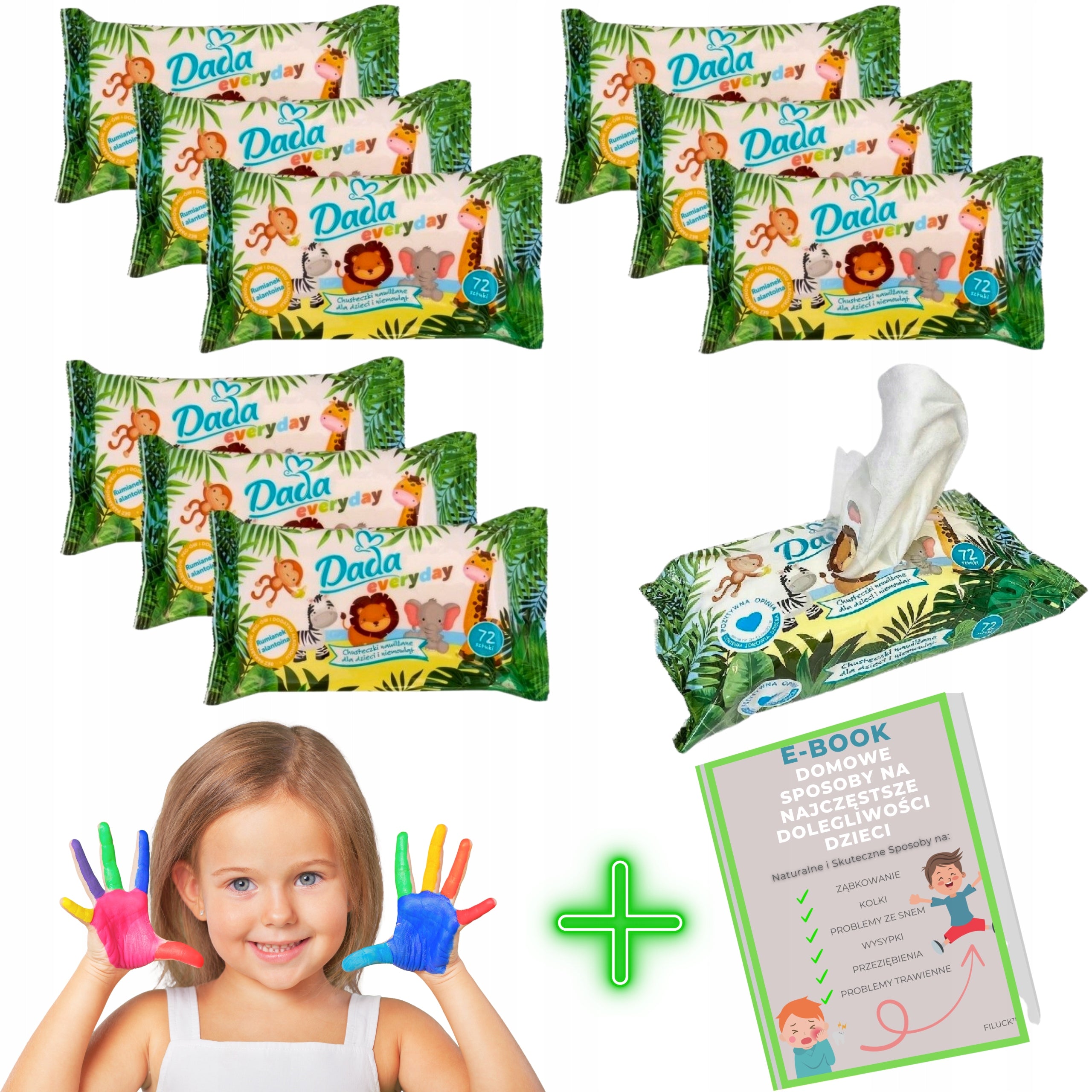 WET WIPES DADA WET SET 10x72 MEGA PAKA 720pcs +EBOOK FREEBIE