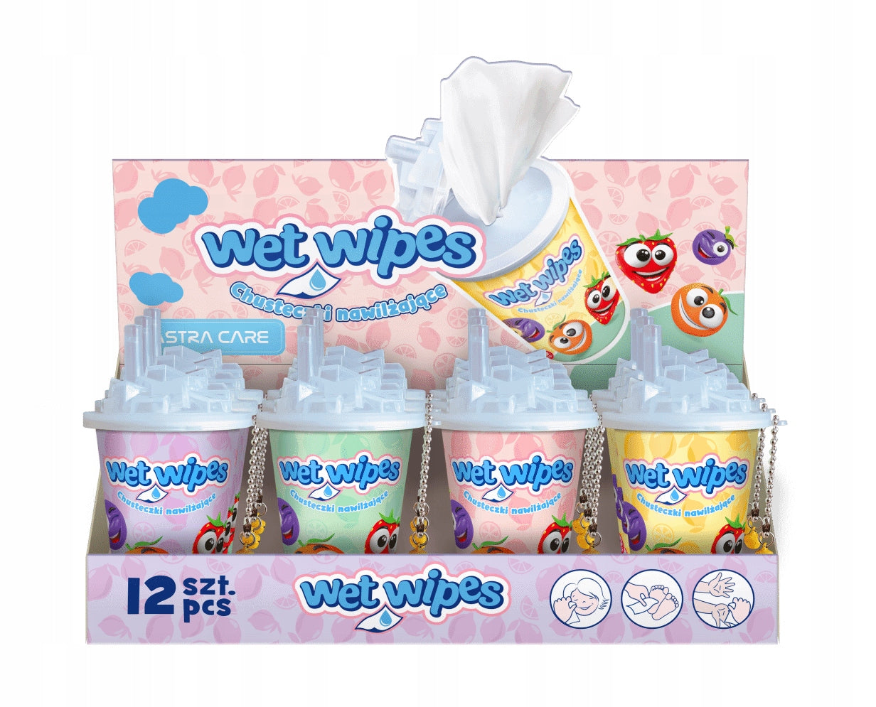 WET WIPES IN CAN SHAKE FRUIT TOURIST PACKAGING WET WIPES Manufacturer code 388548Aleksiazka