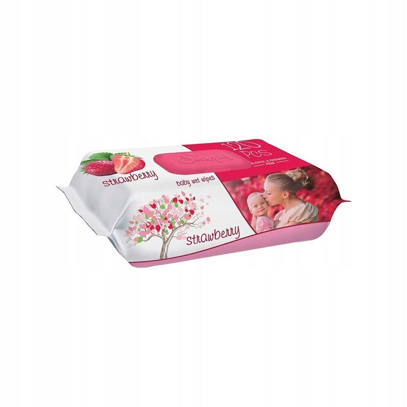 WET WIPES SLEEPY 99 GENTLE WATERS 1 x 120 pcs STRAWBERRY