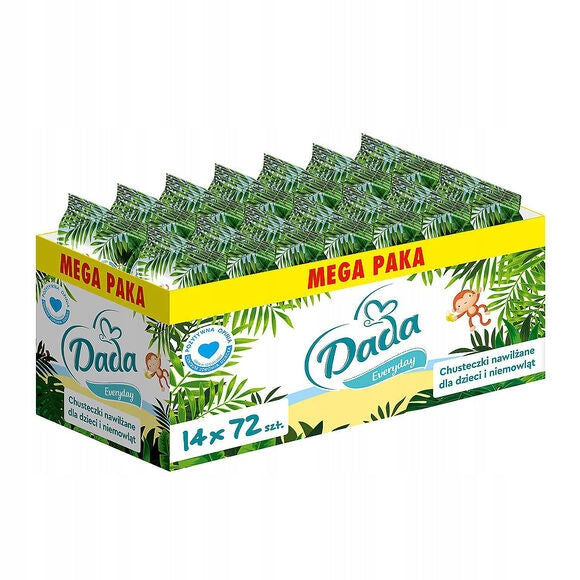 WET WIPES for children DADA Everyday 14 x 72 pieces