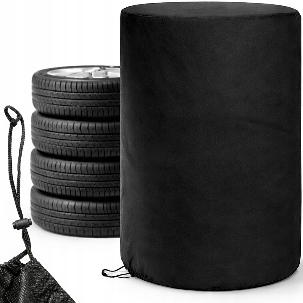 WHEEL COVER 14-21 WATERPROOF FOR STAND 4 TIRES PL STRONG BLACK THICK