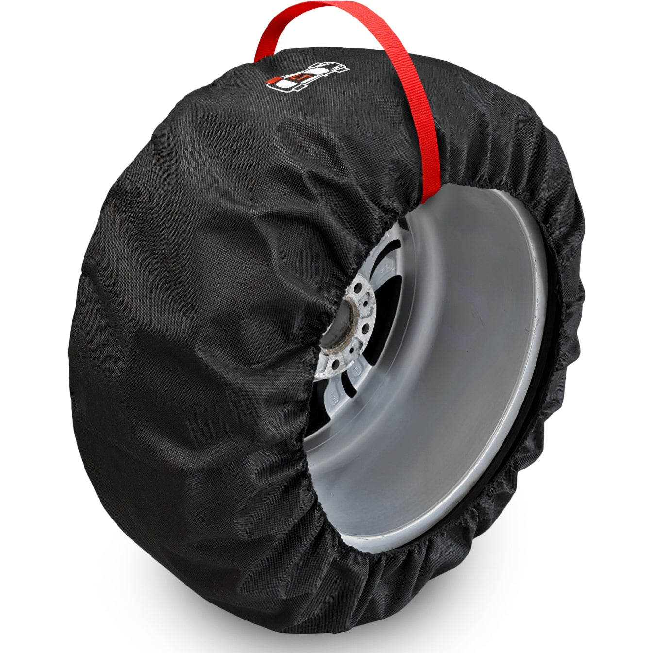 WHEEL COVERS TIRES RIMS 17-20 INCHES SET 4PCS CASE MARKING HANDLE Packaging status original