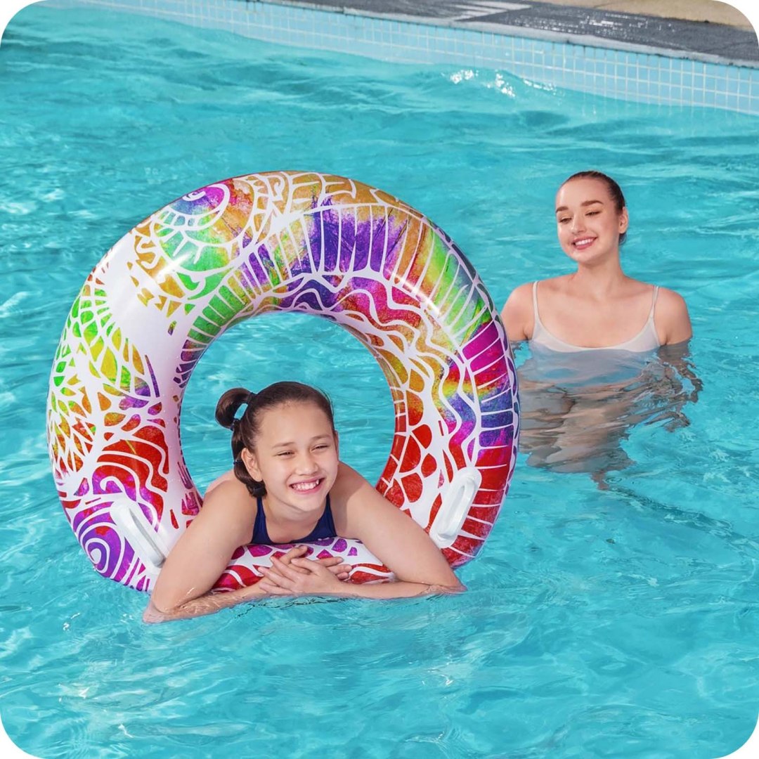 WHEEL FOR CHILDREN WITH A DIAMETER OF 91 CM BESTWAY 36084 RED Packaging status original