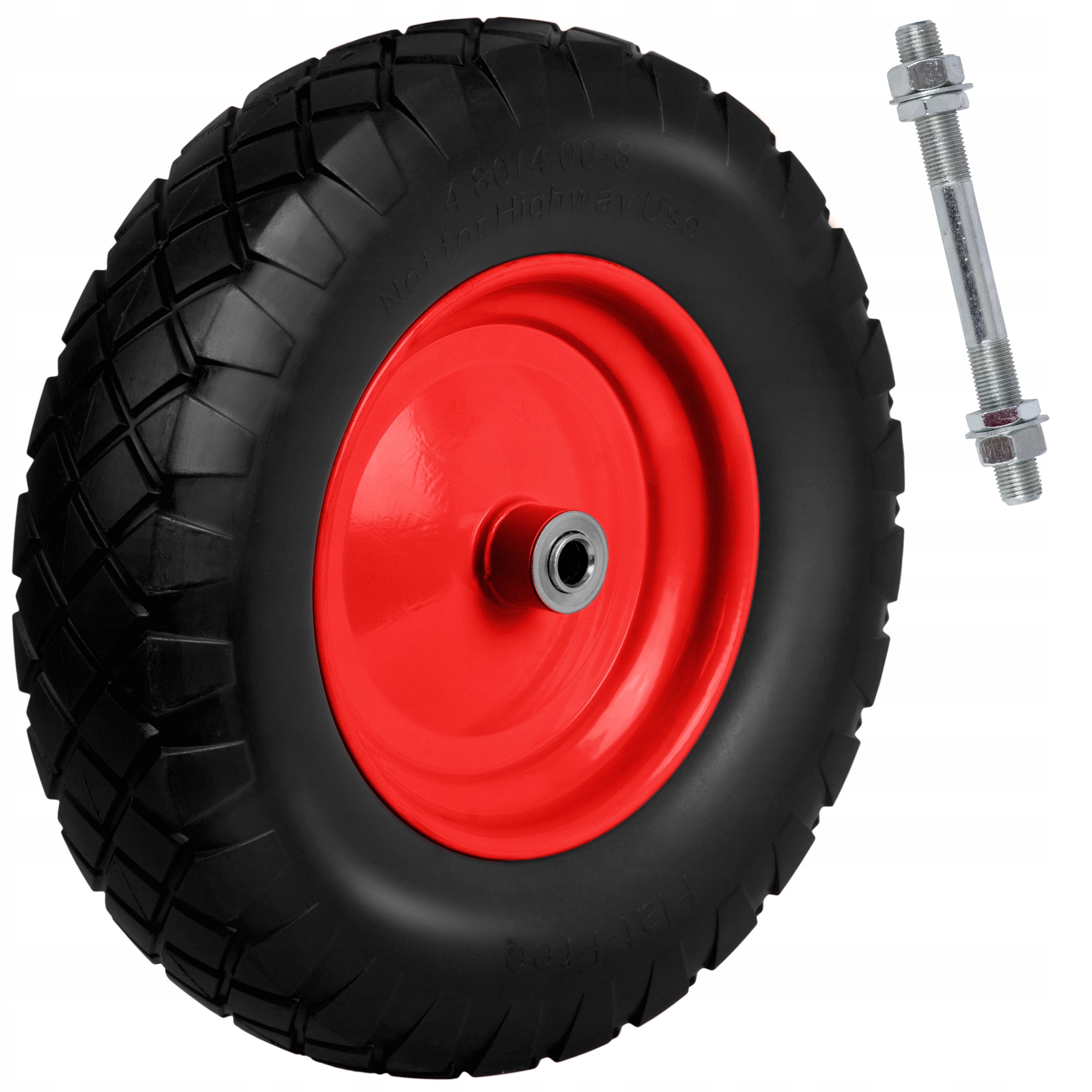 WHEEL FOR WHEELBARROW FULL TUBELESS 400x8