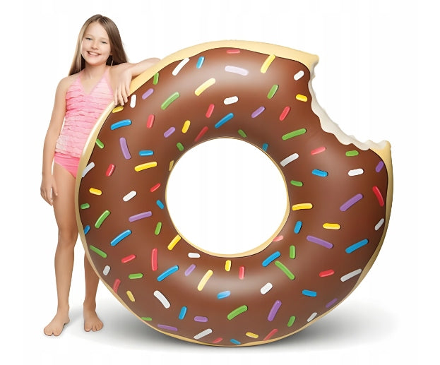 WHEEL INFLATABLE LARGE WATER MATTRESS FOR SWIMMING POOL DONUT CIRCLE 120CM XXL Manufacturer code KOŁO PŁYWACKIE MATERAC PĄCZEK DUŻY GIGANT