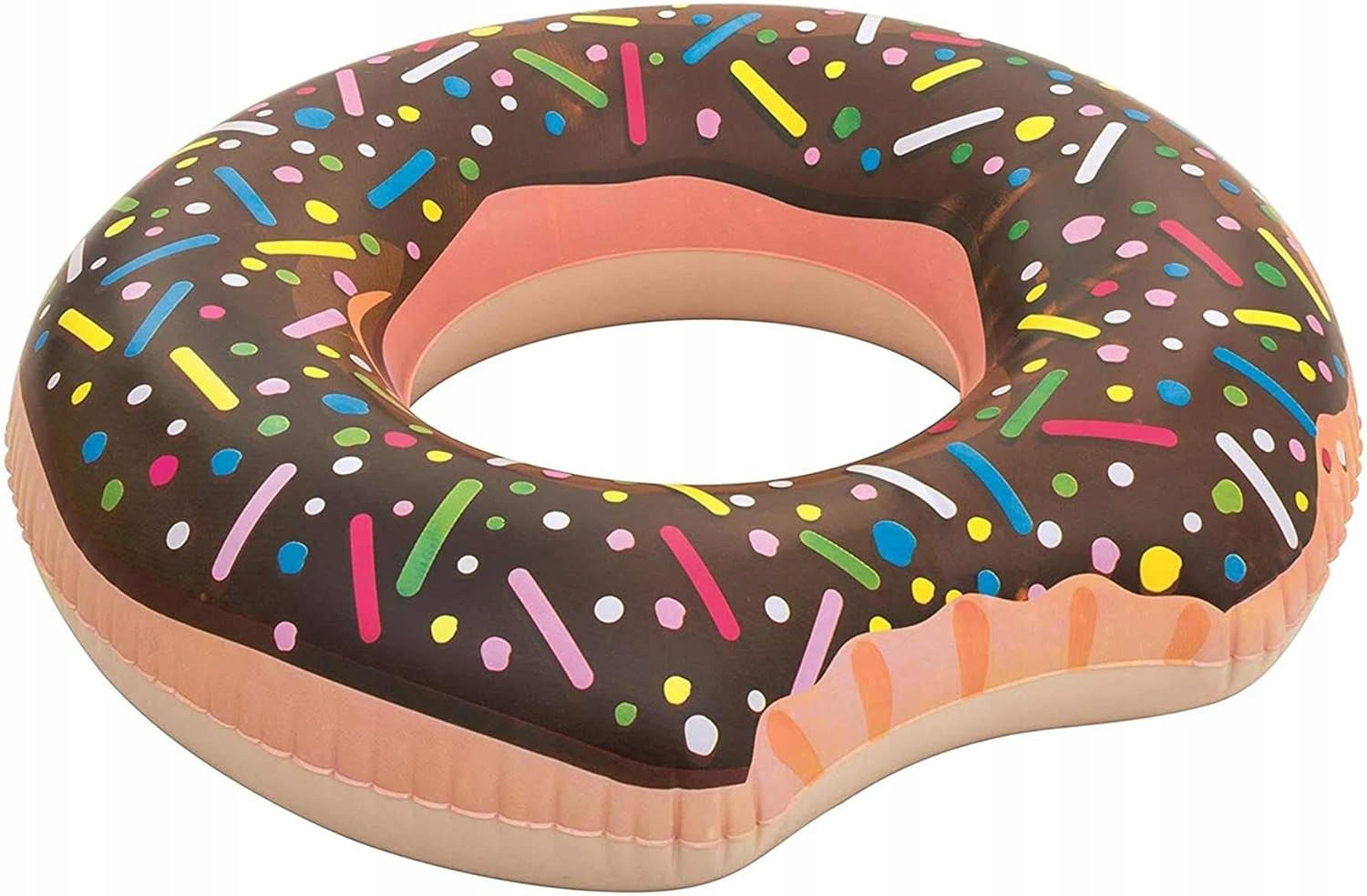 WHEEL INFLATABLE LARGE WATER MATTRESS FOR SWIMMING POOL DONUT CIRCLE 90CM XXL