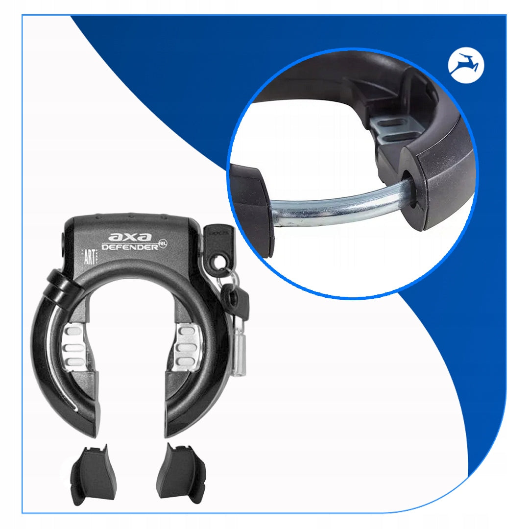 WHEEL LOCK FOR BICYCLES AXA DEFENDER BLACK 12/15 AXA SAFETY UNDER CHAIN Kind wheel lock