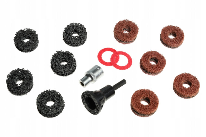 WHEEL PIN HUB CLEANING GRINDING WHEELS SET