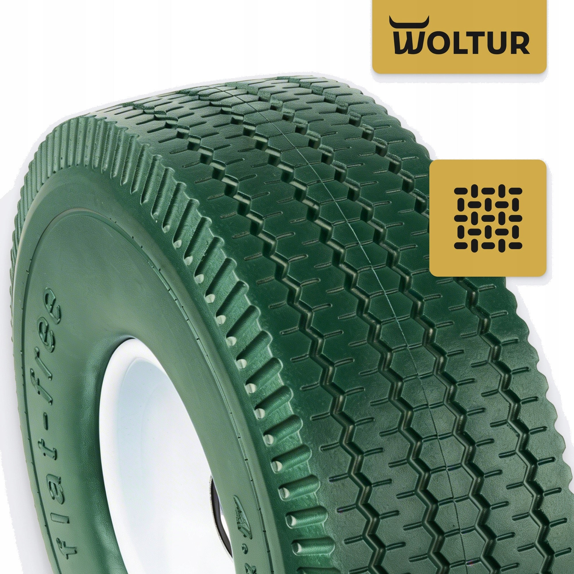 WHEEL PU FOR WHEELBARROW TROLLEY 3.50-4 350-4 3504 FI 16 MM UNBREAKABLE FULL Type wheel