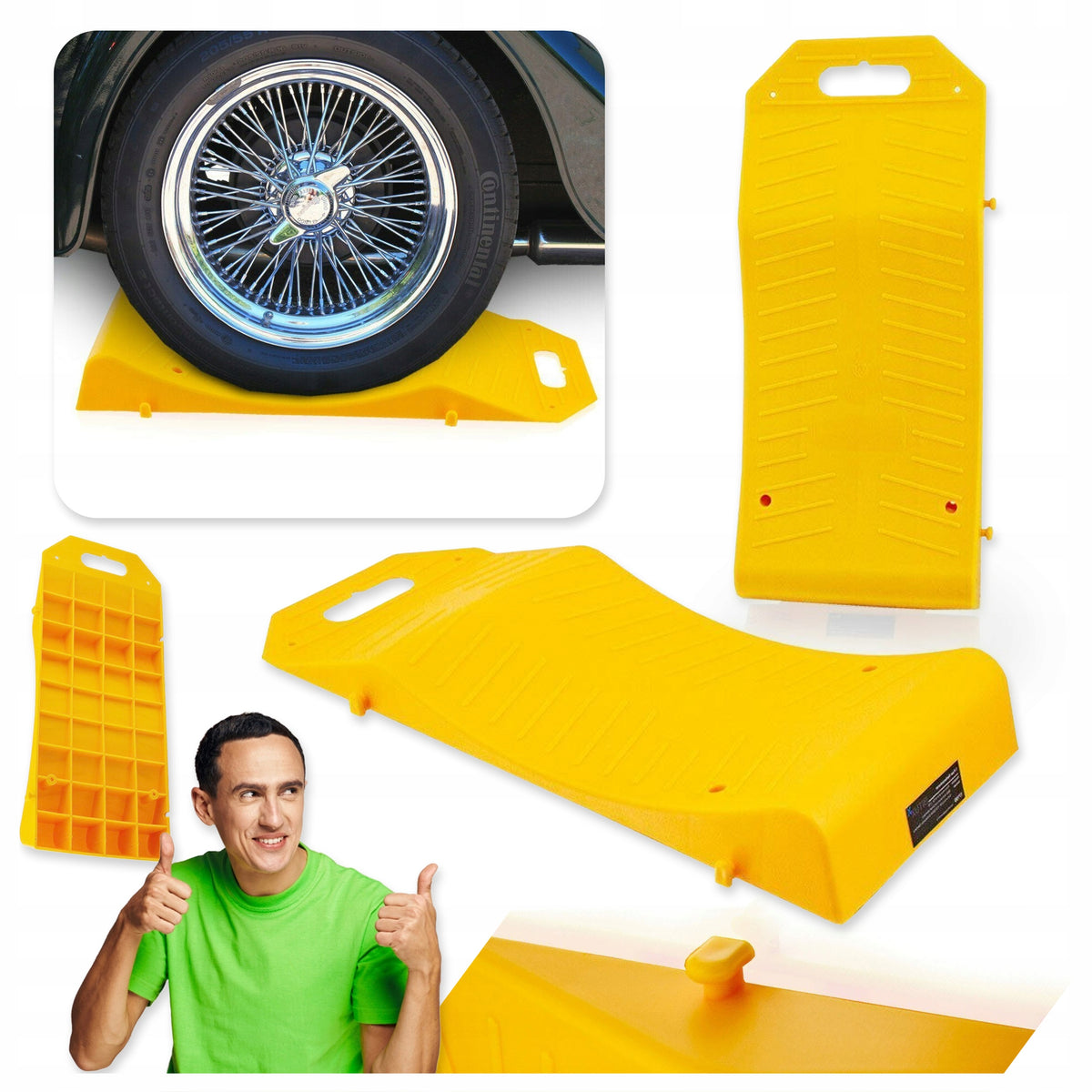 WHEEL WASHERS TIRE PROTECTORS 18" 2T 2PCS VINTAGE EXHIBITION CARS