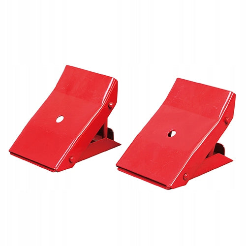 WHEEL WEDGES METAL SET 2PCS FOLDING FOR CAR WHEEL LOCK
