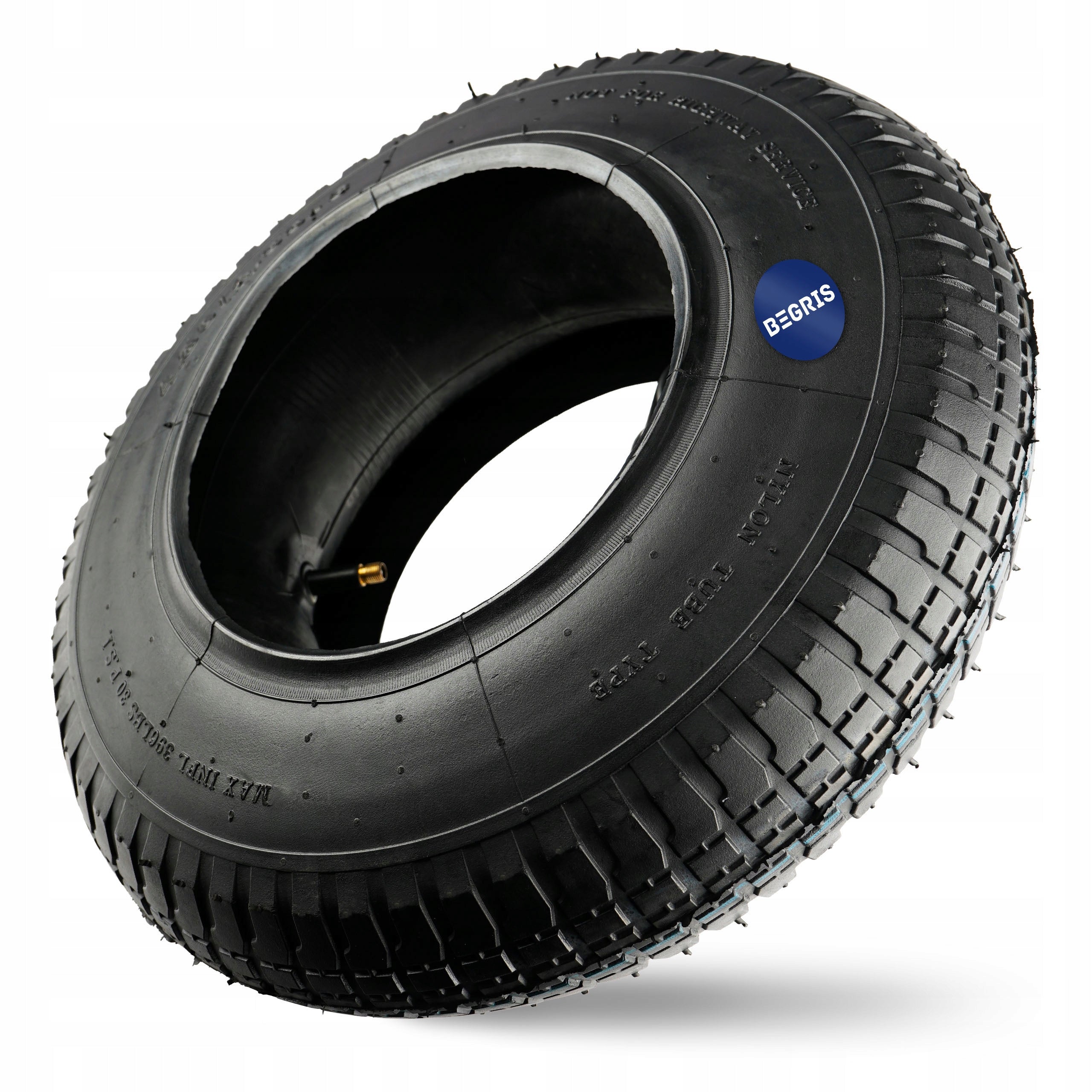 WHEELBARROW TYRE Begris 4.00-8 6PR Strong Durable Resistant 180 kg