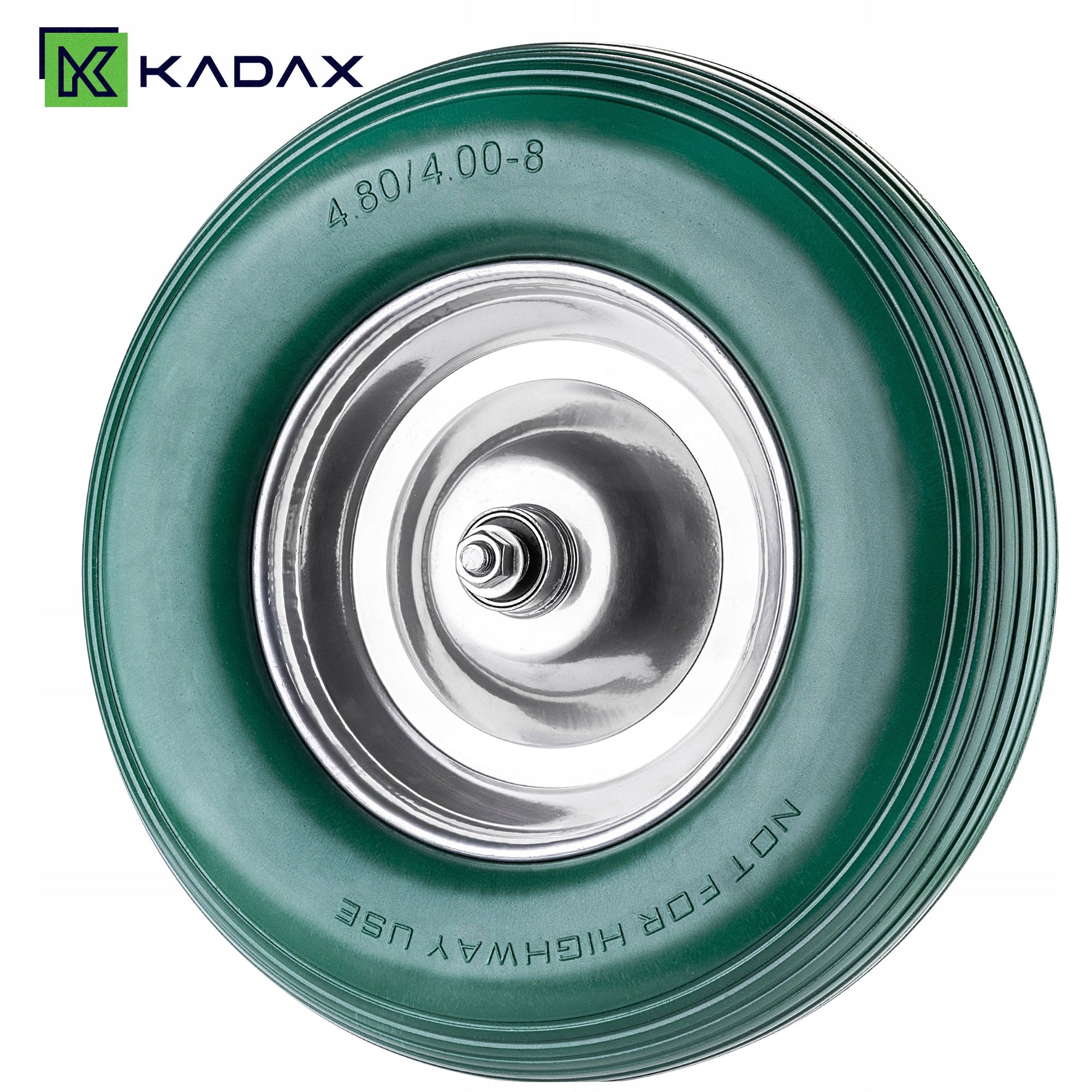 WHEELBARROW WHEEL 390x90 mm 4.80/4.00-8 TROLLEYS FULL FOAM TUBELESS + AXLE Kind other