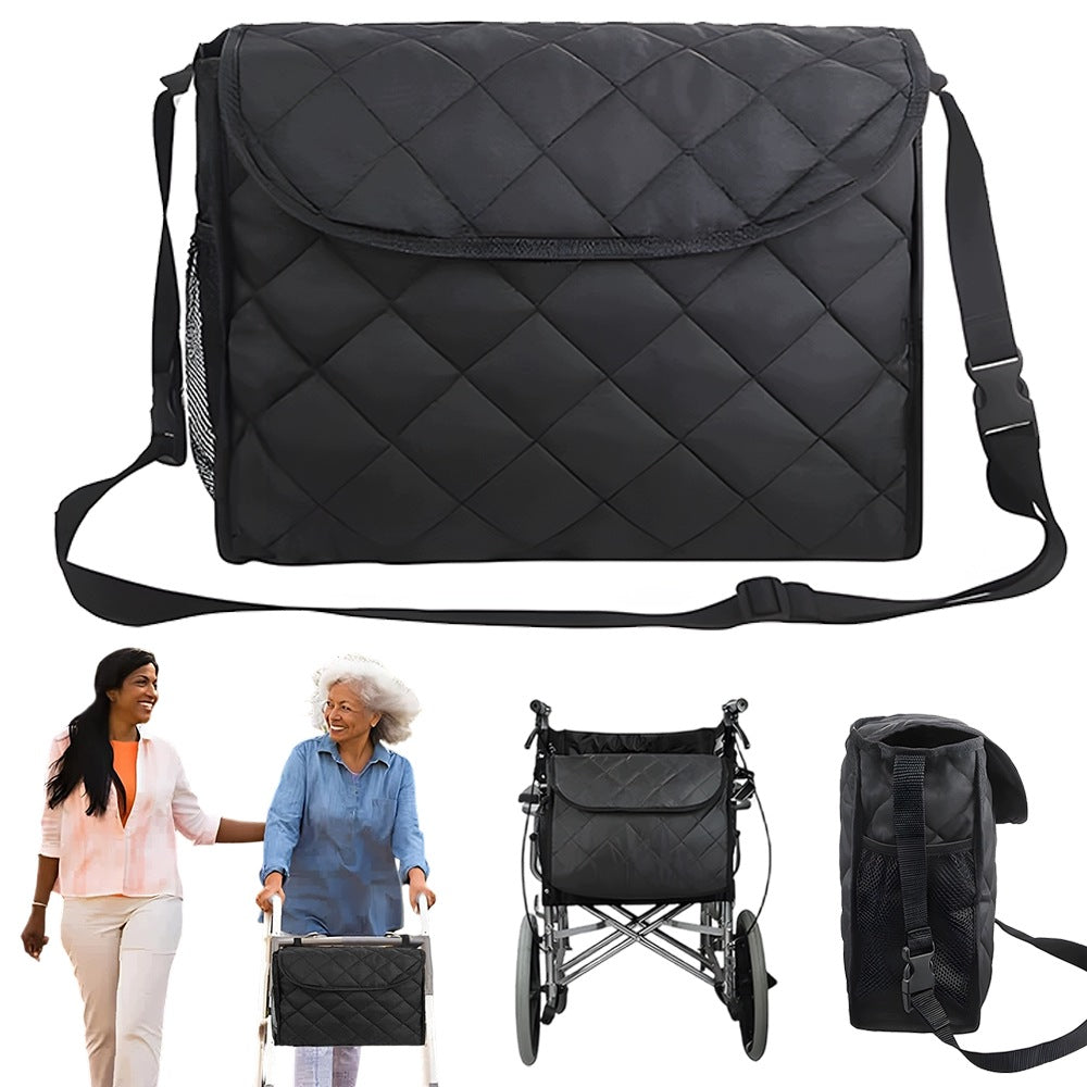 WHEELCHAIR ORGANIZER 39X29X15CM MEDICAL BAG WITH POCKETS
