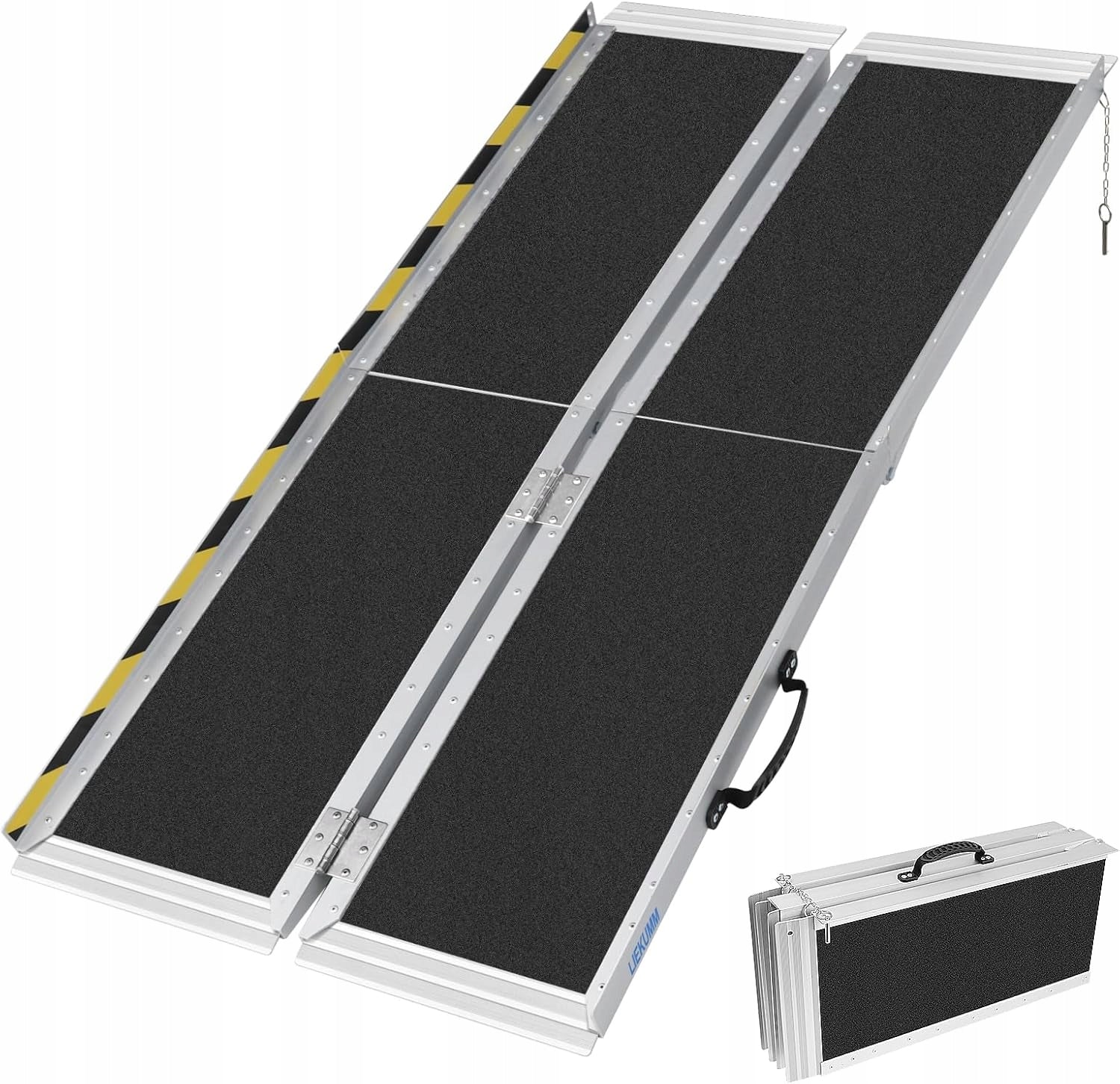 WHEELCHAIR RAMP FOLDING ALUMINUM 152X74 300KG STABLE