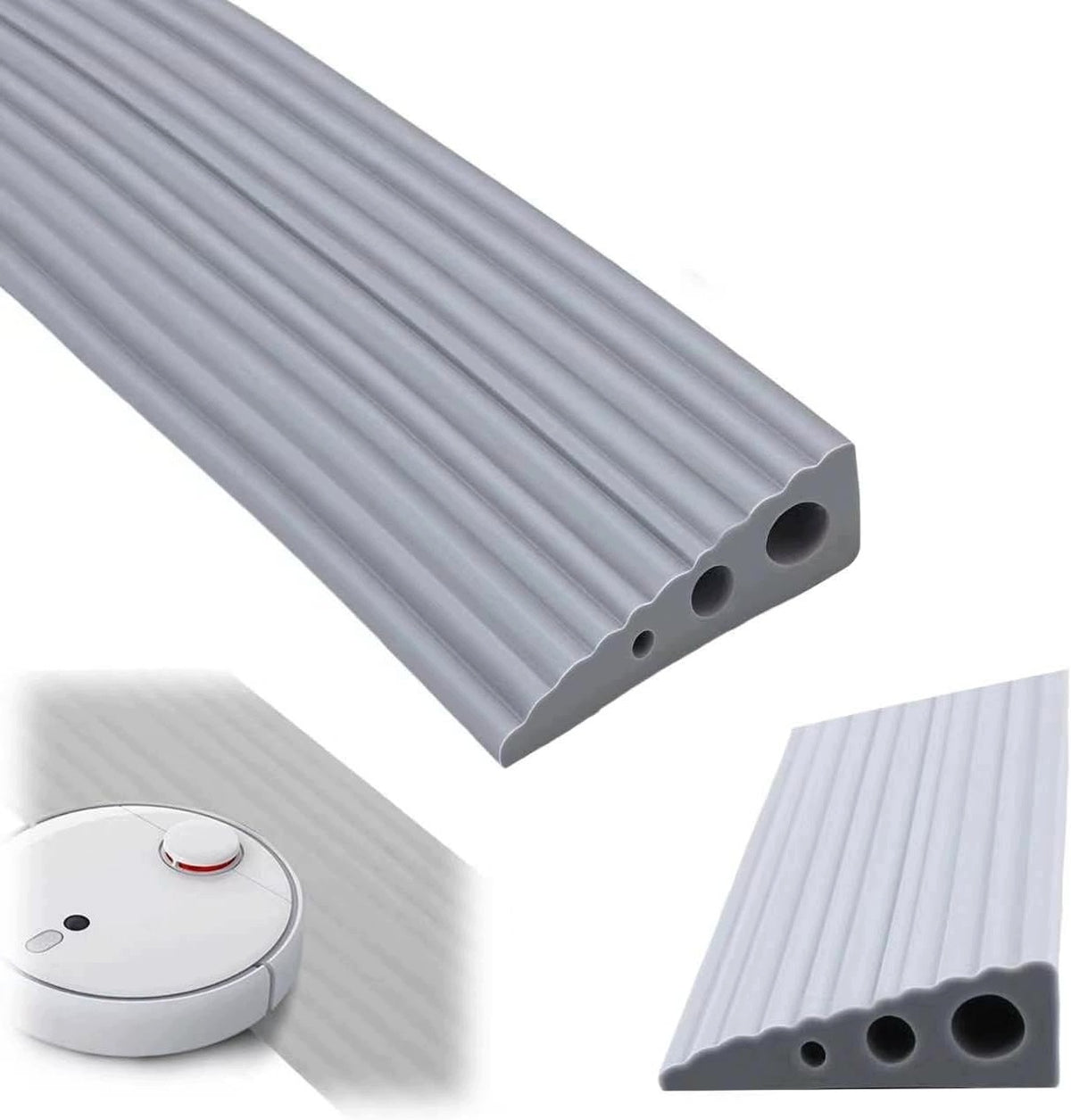 WHEELCHAIR THRESHOLD RAMP WITH TPE NON-SLIP SURFACE