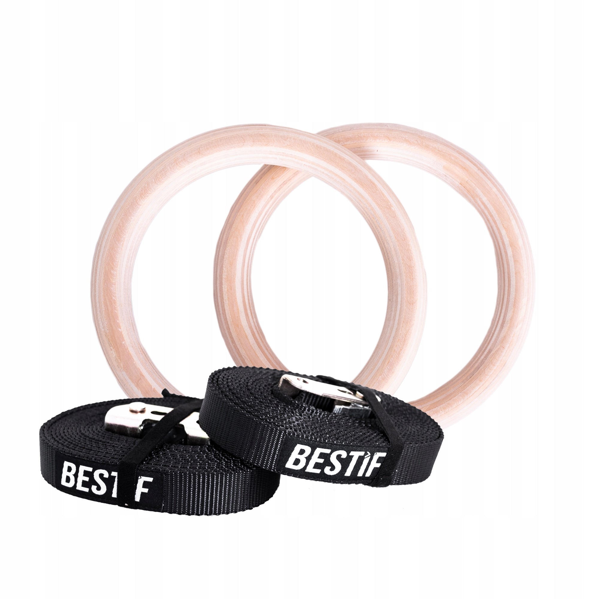WHEELS GYMNASTIC WHEELS BESTIF WOODEN STRONG CROSSFIT PULL-UP HOOPS Kind gymnastic rings