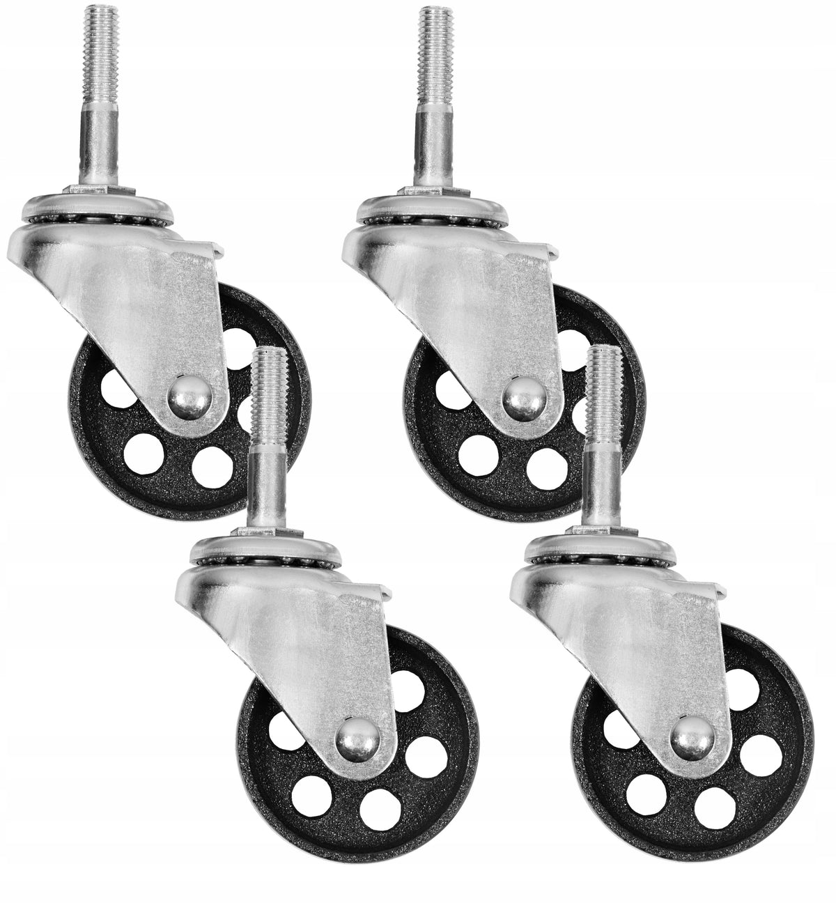 WHEELS WHEEL SWIVEL PRESSER GEARBOX LIFT 4PCS SET