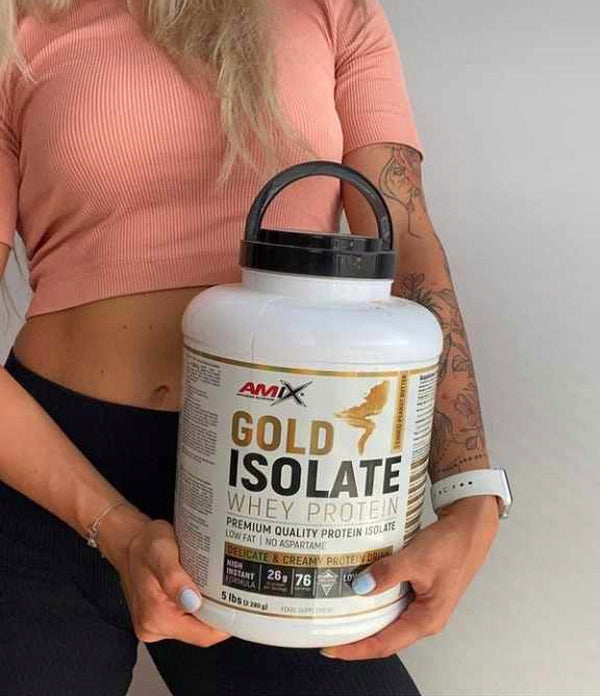 WHEY GOLD Protein Isolate without Sugar 2,2kg High Standard - 75 Servings Expiration date at least 1 year from the date of purchase