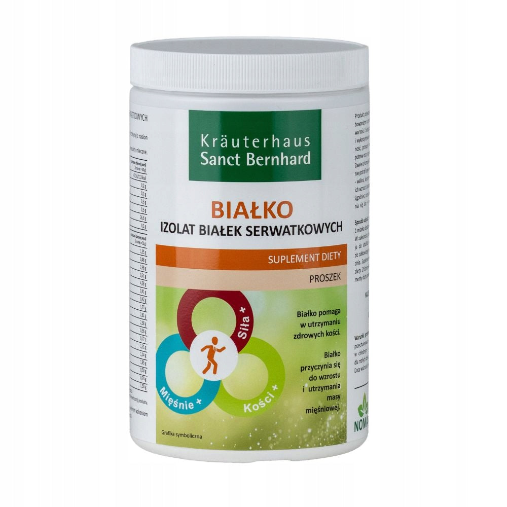 WHEY ISOLATE 350 g, mass, muscle, strength, regeneration, SANCT BERNHARD