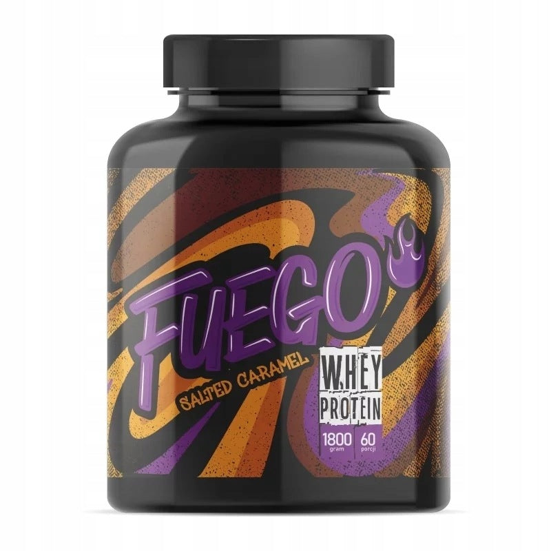 WHEY PROTEIN SUPPLEMENT 1800G SALTY CARAMEL - FUEGO