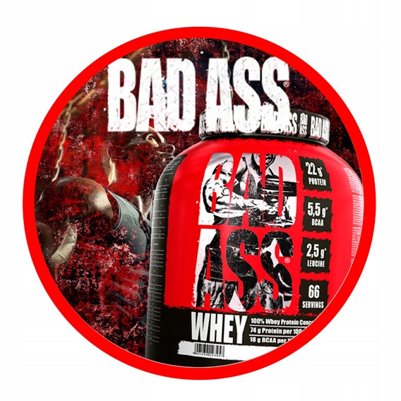 WHEY PROTEIN WPC 2 kg WHEY PROTEIN CONDITIONER ISOLATE AMINO ACIDS BAD ASS Expiration date at least six months from the date of purchase