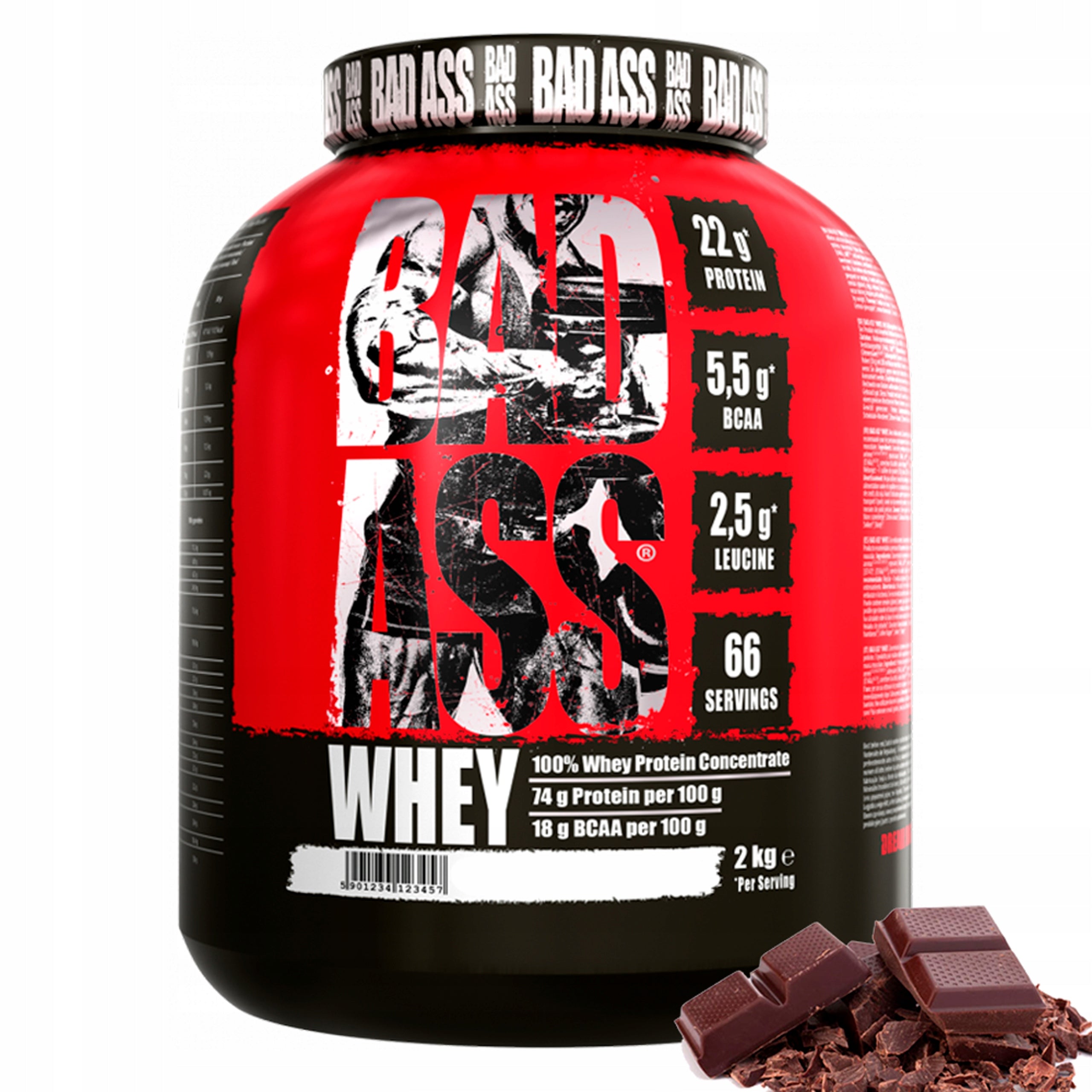 WHEY PROTEIN WPC 2 kg WHEY PROTEIN CONDITIONER ISOLATE AMINO ACIDS BAD ASS