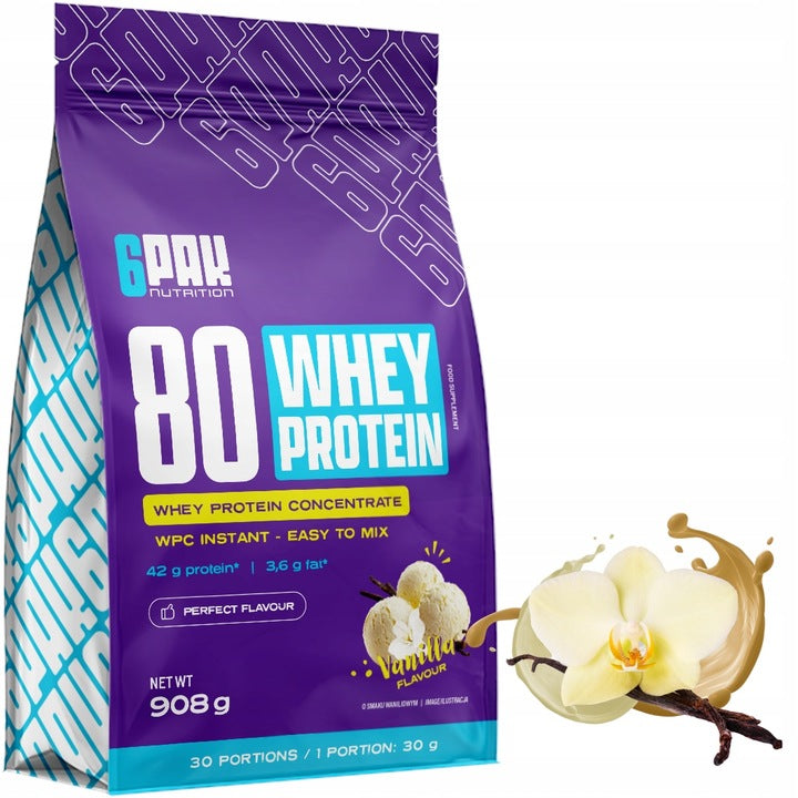 WHEY Protein WPC 100% 908G Whey Protein BCAA Instant