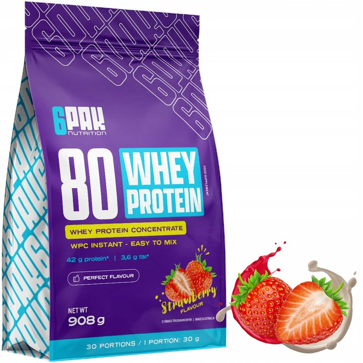 WHEY Protein WPC 100% 908G Whey Protein BCAA Instant