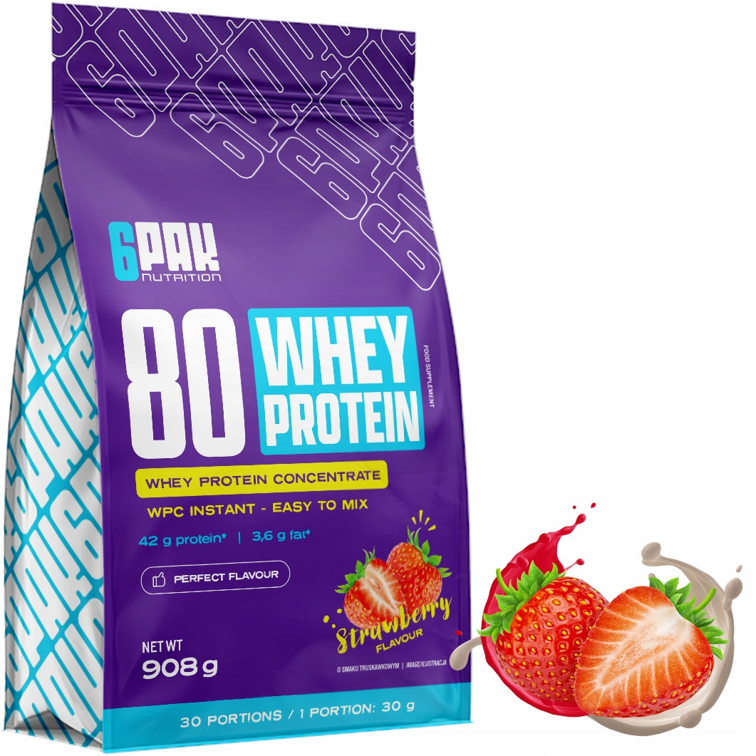 WHEY Protein WPC 80 908G Whey Protein BCAA Instant