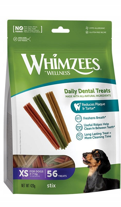 WHIMZEES Stick Stix XS X-Small 56 pcs