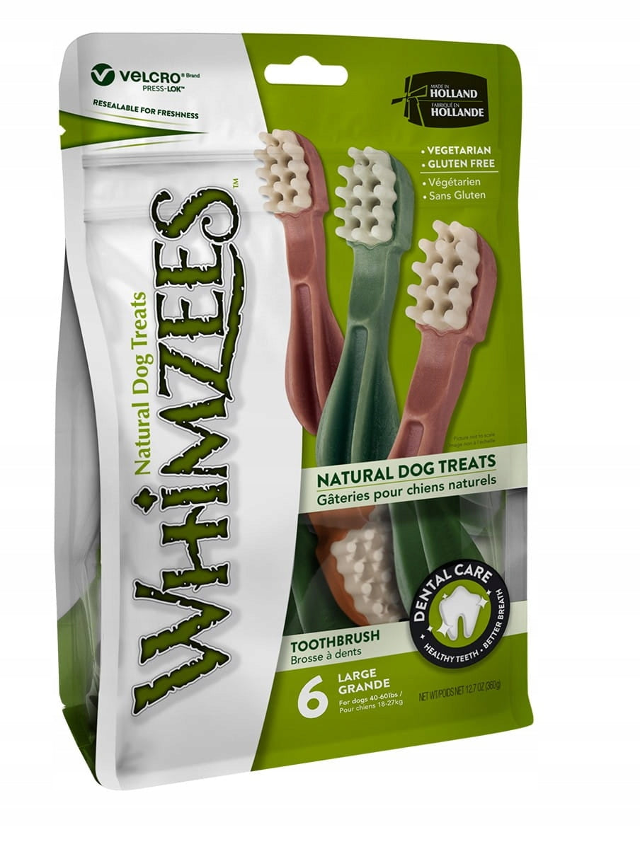 WHIMZEES Toothbrush teether L 6 pcs