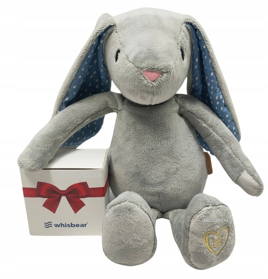 Schlafsack Whisbear® Humming Bunny mit Schreisensor Grau 