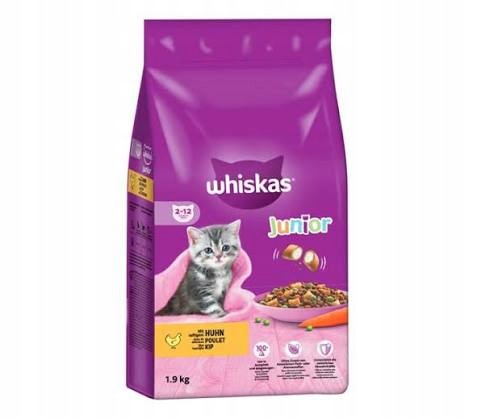 WHISKAS CHICKEN JUNIOR 1,90KG