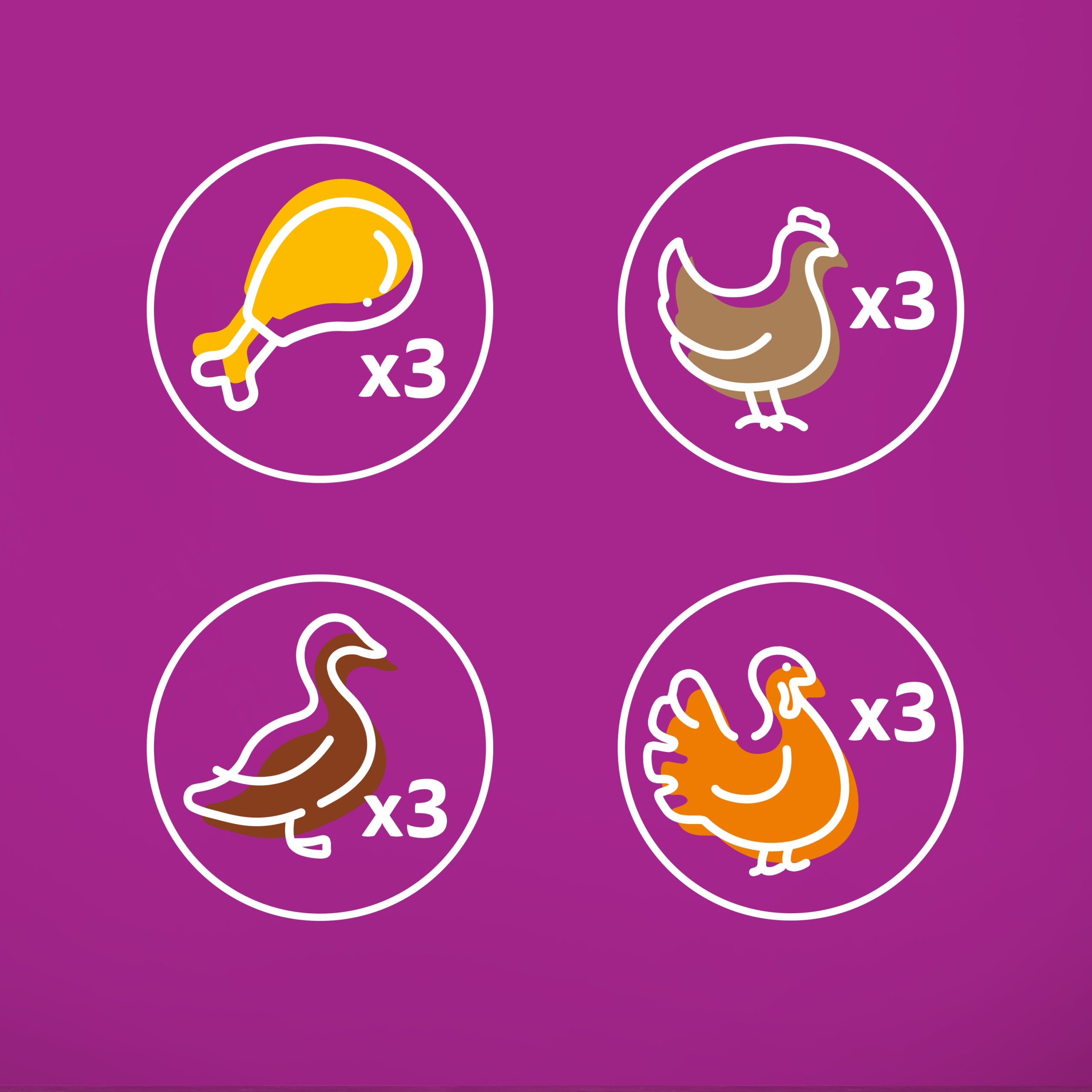 WHISKAS wet cat food chicken duck poultry turkey in jelly 12x85 g Manufacturer code 8410136025723