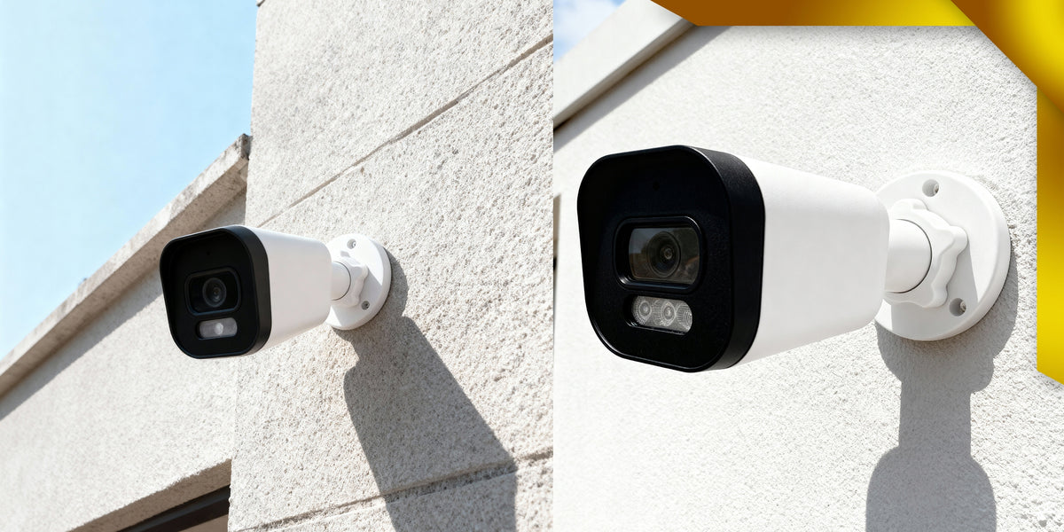 WHITE CAMERA 4MPX IP TUBE OUTDOOR POE IR LED MONITORING FOR HOME Manufacturer code KAMERA DO MONITORINGU 4MPX IP DUAL LIGHT DVS