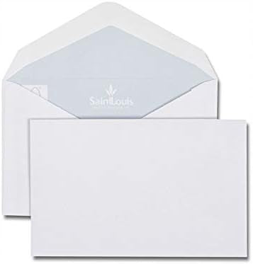 WHITE ENVELOPES 90X140 RUBBERISED 50 PIECES 100 G/M²