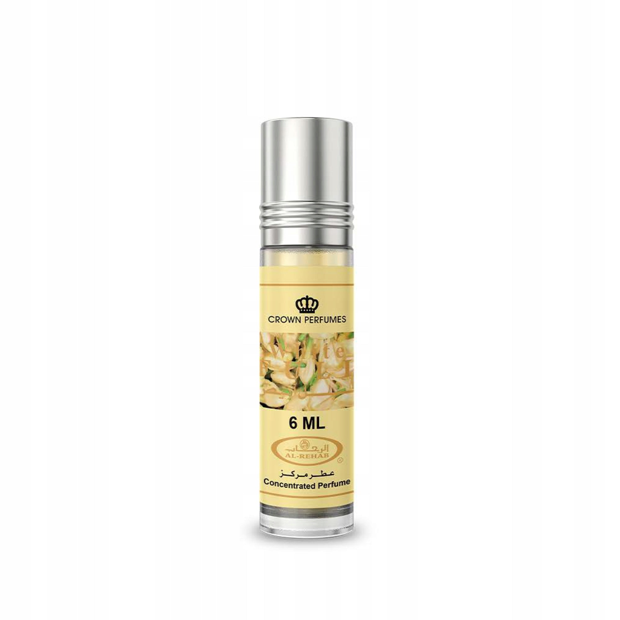 WHITE FULL 6 ml Arabic Perfume in Al Rehab Oil for Her JASMINE
