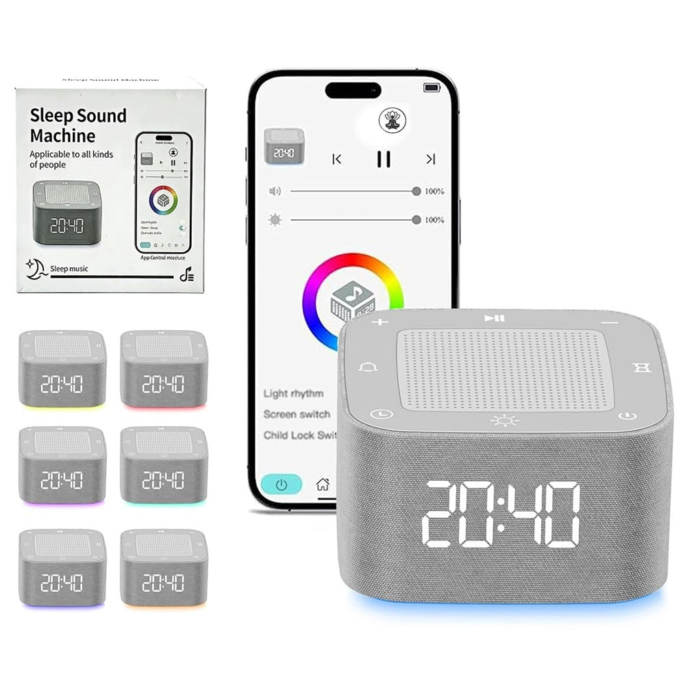 WHITE NOISE GENERATOR 32 SOUNDS DREAM CHILDREN ADULTS, unisex Type-C