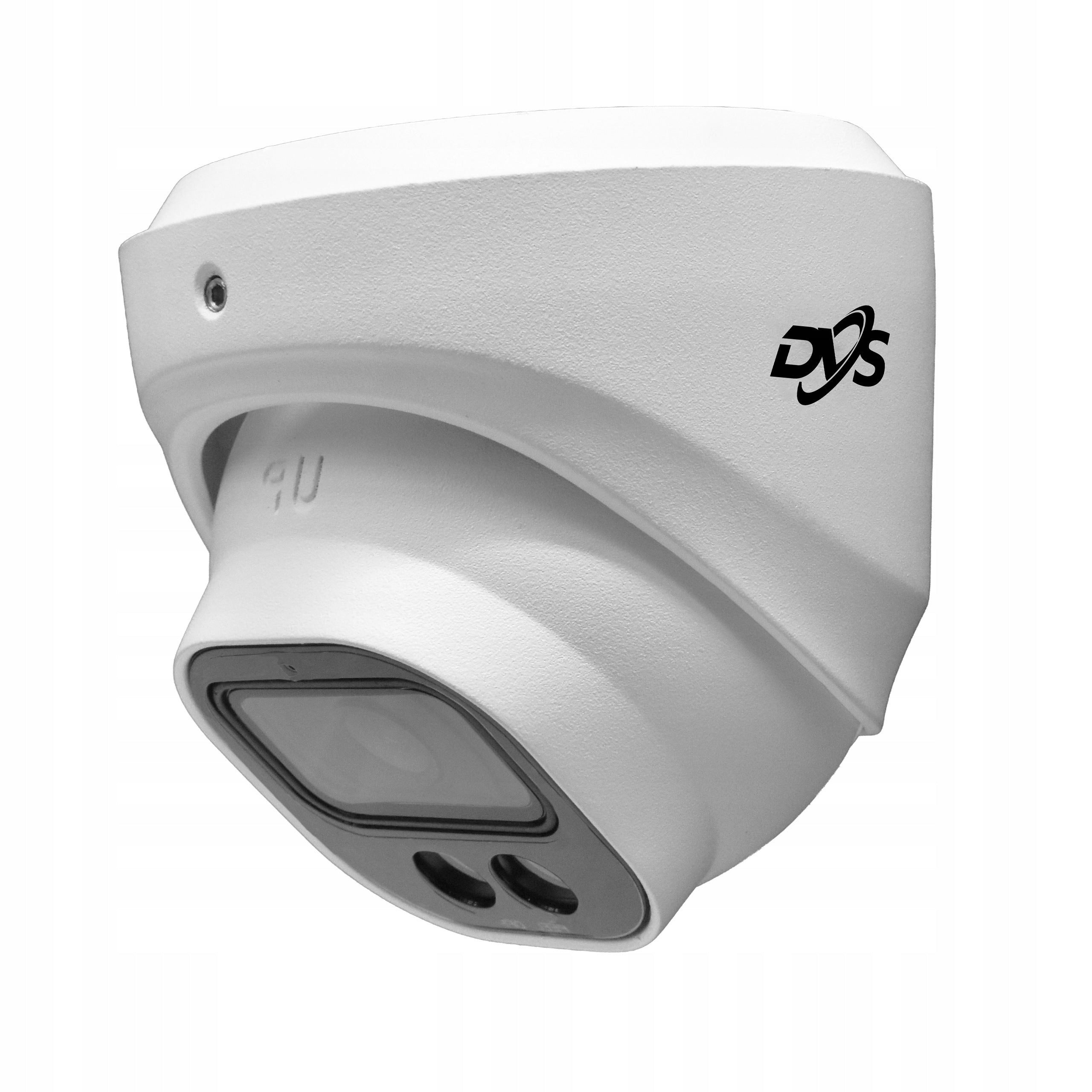 WHITE OUTDOOR ANALOG CAMERA 5Mpx DUAL LIGHT ANALOG DOME CAMERA
