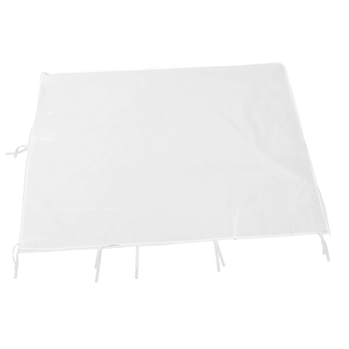 WHITE OXFORD CLOTH POP UP TENT SIDEWALL PANEL WITH UV PROTECTION