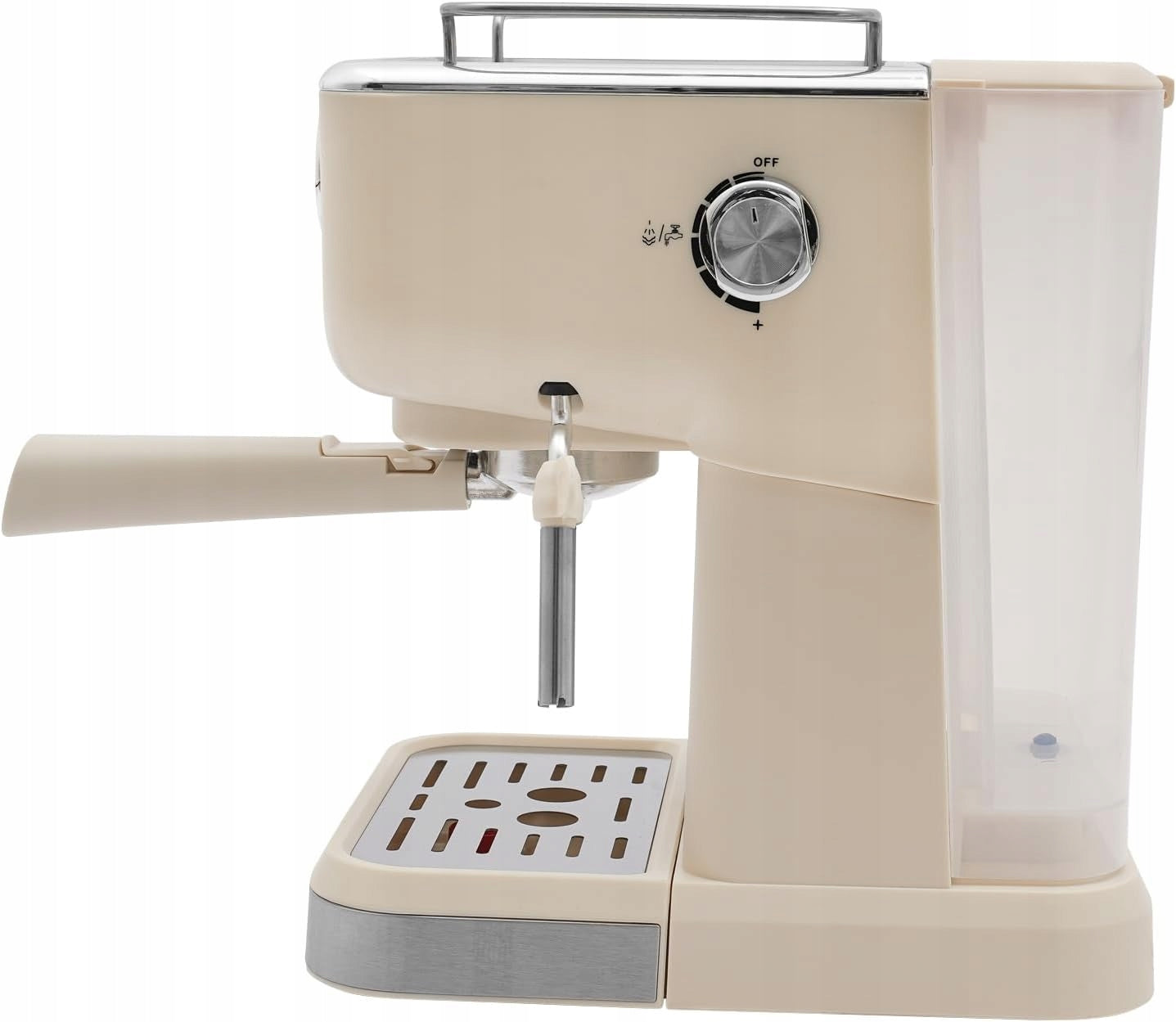 WHITE STYLISH COFFEE MAKER WITH MILK FROTHER FUNCTION 1050W 1,5L Brand no brand