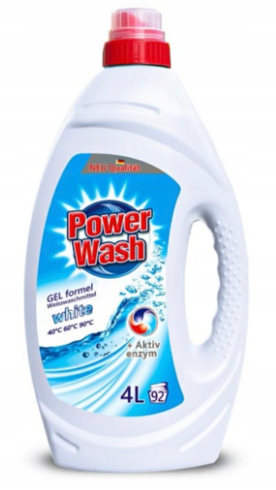 WHITE WASH GEL POWER WASH – 92 WASHES, 4L Manufacturer code 4260310180427