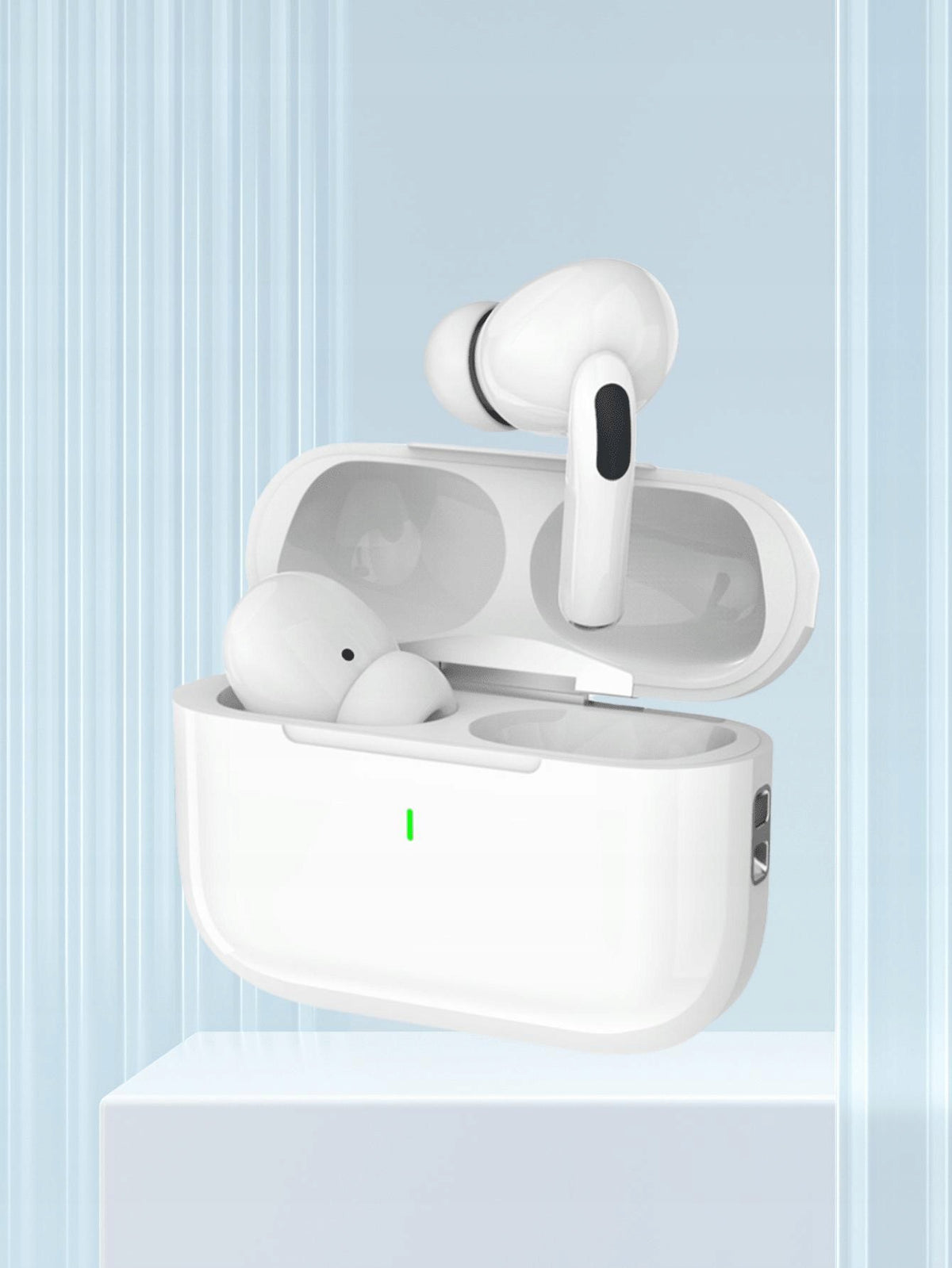 WHITE WIRELESS HEADPHONES S07 Brand Shein