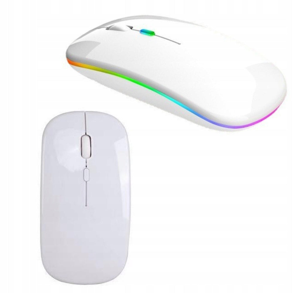 WHITE WIRELESS MOUSE - UNIVERSAL - RANGE 10 M Packaging status original